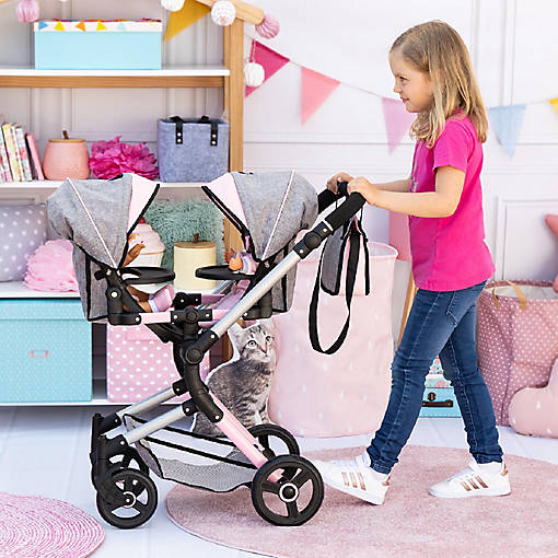 Twin Doll Pram Neo