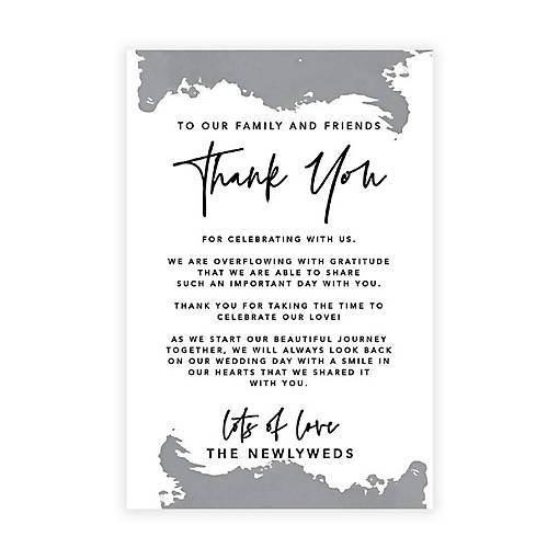Ultimate Gray TY Card 4x6IN 56PC