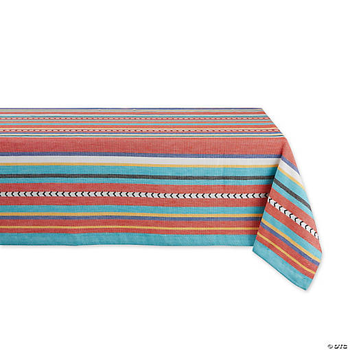 Verano Stripe Tablecloth 52X52