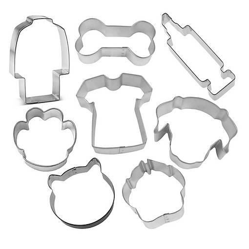 Veterinarian 8 Piece Cookie Cutter Set