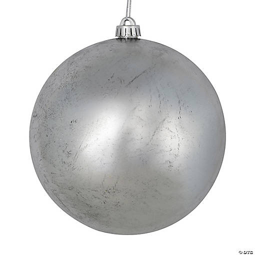Vickerman 10" Silver Foil Ornament