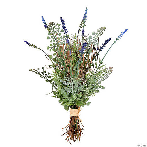 Vickerman 20.5" Artificial Lavender Bush