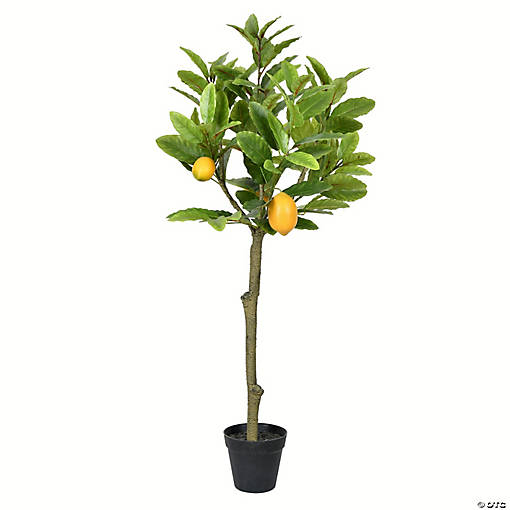 Vickerman 3' Artificial Potted Lemon Tree