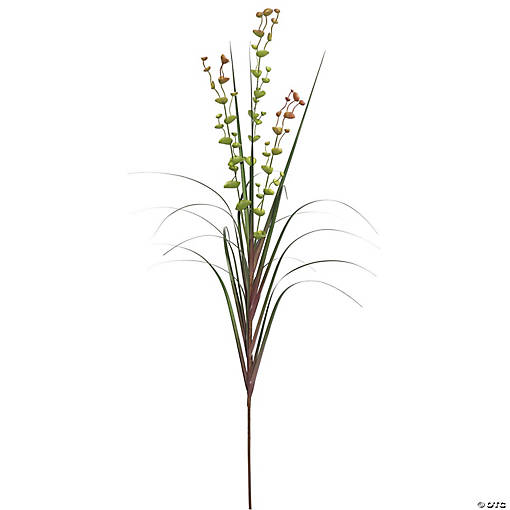 Vickerman 36" Artificial Green Grass and Eucalyptus Spray Includes 6 sprays per pack