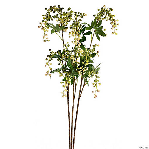 Vickerman 38" Artificial Green Berry Spray Includes 3 sprays per pack