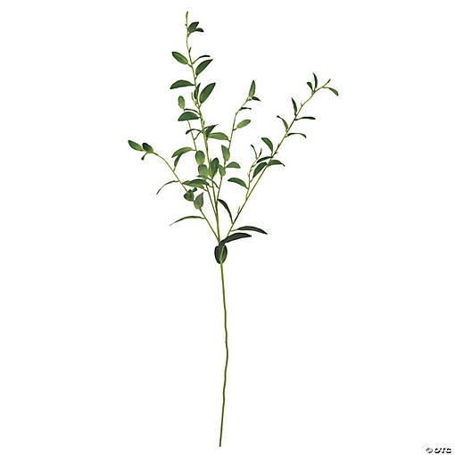 Vickerman 40'' Green Leaf Spray