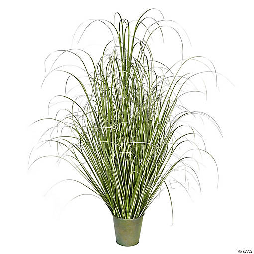 Vickerman 48" Artificial Potted Native Green Grass