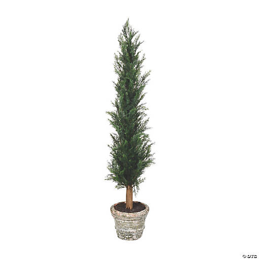 Vickerman 48" Cedar Tree with Paper Pot