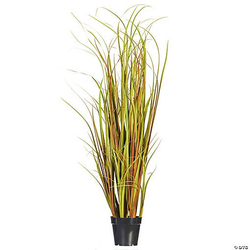 Vickerman 48"  PVC Artificial Potted Mixed Brown Grass
