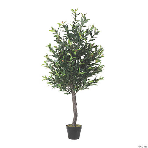 Vickerman 50" Artificial Olive Tree in Pot