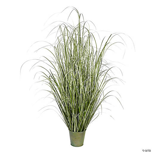 Vickerman 59" Artificial Potted Native Green Grass