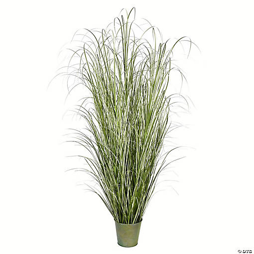 Vickerman 72" Artificial Potted Native Green Grass