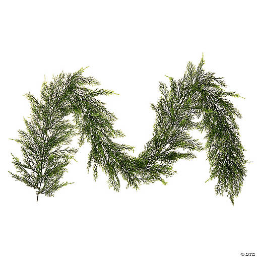 Vickerman 75" Artificial Cedar Garland