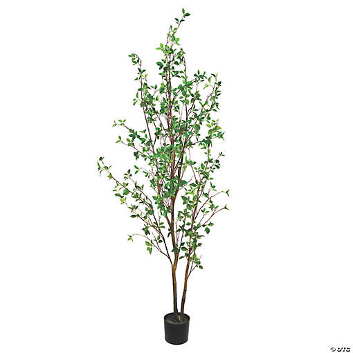 Vickerman 84" Baby Leaf Tree in Pot