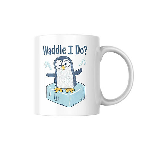 Waddle I Do Mug by Dancing Littles Jungle