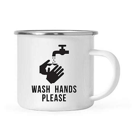 Wash Hands Please 11oz Campfire Mug