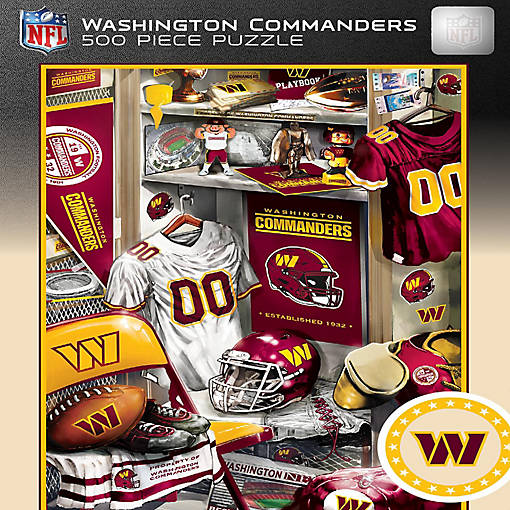 Washington Commanders - Locker Room 500 Piece Jigsaw Puzzle