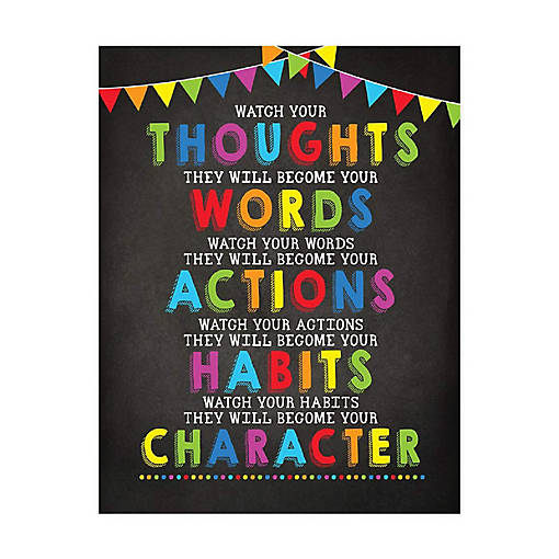 Watch Your Thoughts 8.5x11in 1-Pack