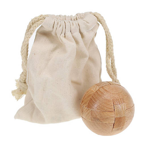 WE Games Solid Wood 3D Sphere Puzzle