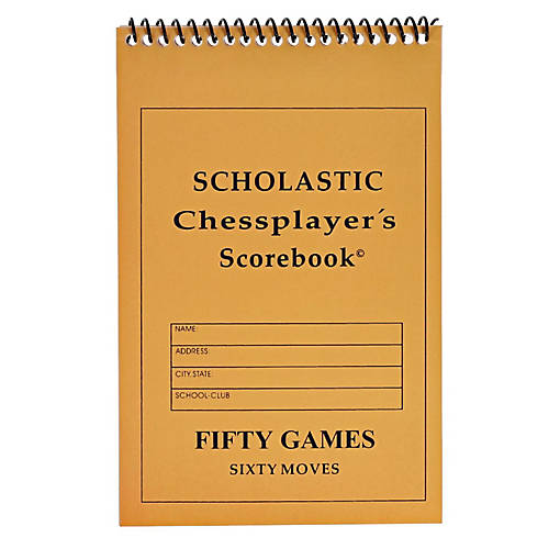 WE Games Ultimate Chess Player's Scorebook