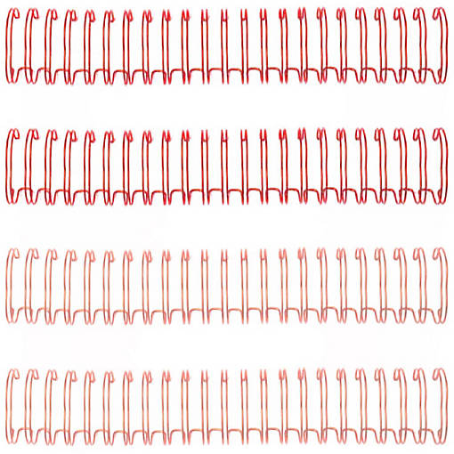 We R Cinch Wires .625" 4/Pkg-Red