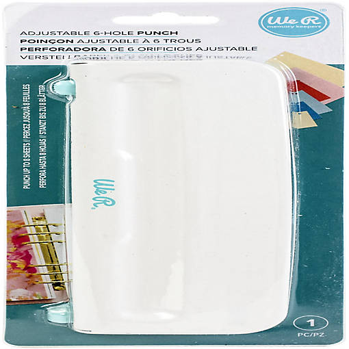 We R Memory Keepers 6 Hole Punch-Planner