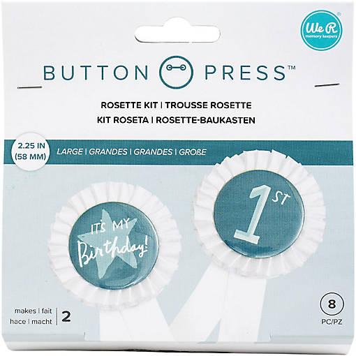 We R Memory Keepers Button Press Rosette Kit-Makes 2