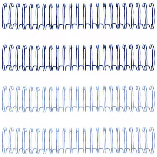 We R Memory Keepers Cinch Wires .625" 4/Pkg-Navy