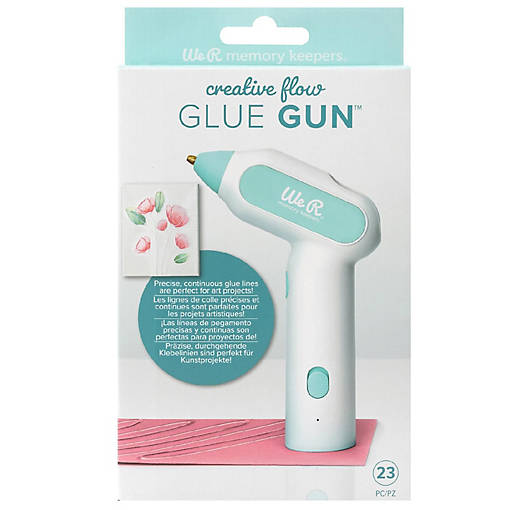 We R Memory Keepers Creative Flow Glue Gun-Blue