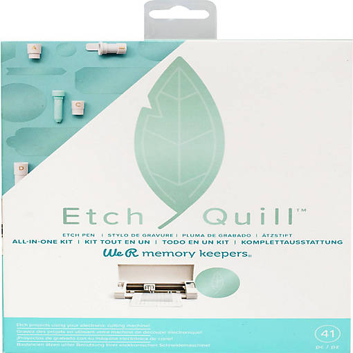 We R Memory Keepers Etch Quill Starter Kit-41 Pieces