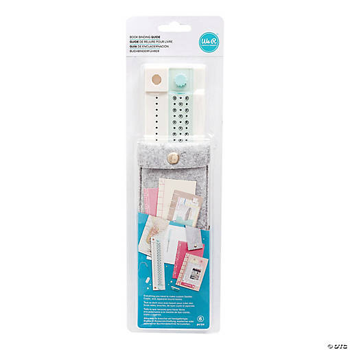 We R Memory Keepers Journal Book Binding Punch Guide-