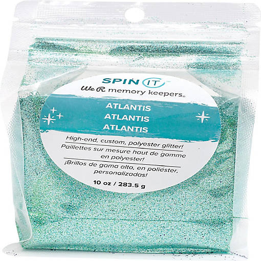 We R Memory Keepers Spin It Fine Glitter 10oz-Atlantis