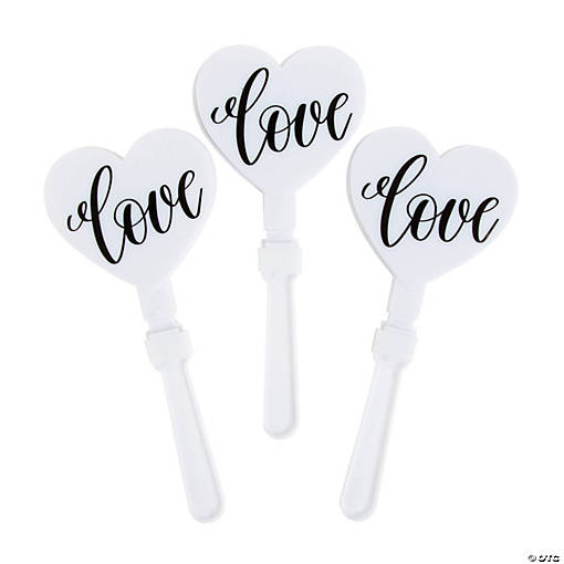 Wedding Clappers - 12 Pc.