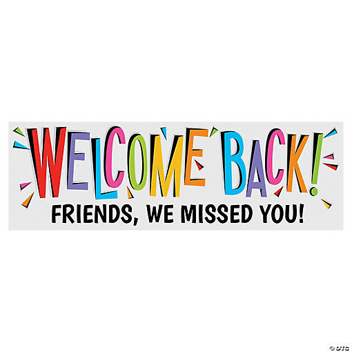 Welcome Back Custom Banner