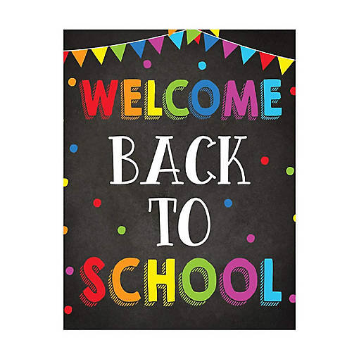Welcome Back to School 8.5x11in