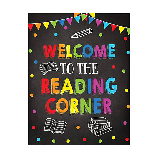 Welcome Reading Corner 8.5x11in