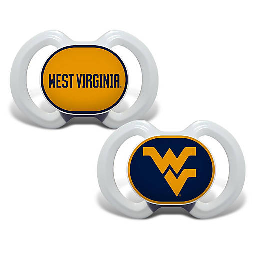 West Virginia Mountaineers - Pacifier 2-Pack