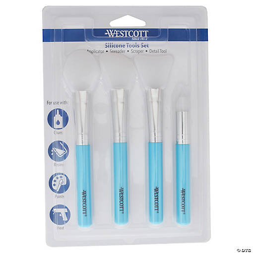Westcott 4-Piece Silicone Tools Set