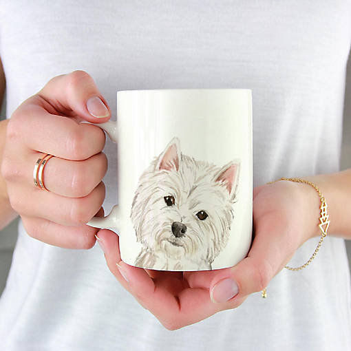 Westie Up Close Ceramic Mug