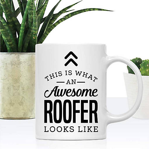 What an Awesome Roofer Coffee Tea Mug