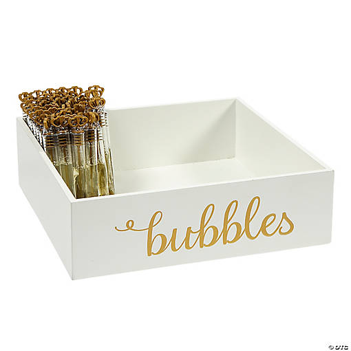 White Bubble Bottle Tray 