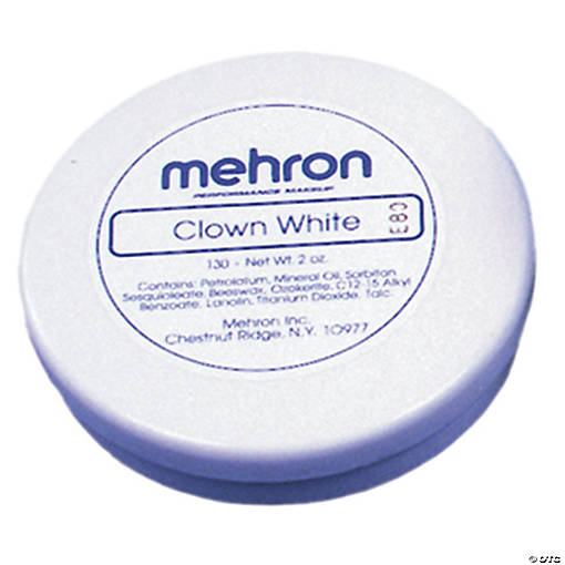 White Clown Makeup 2 OZ