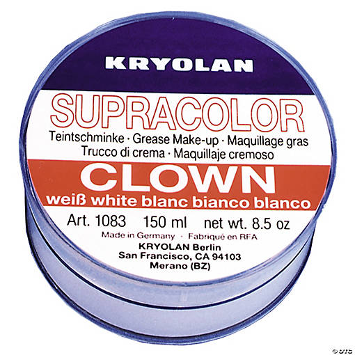White Clown Makeup