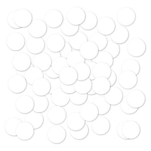 White Confetti 180-Pack