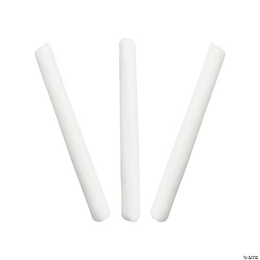 White Hard Candy Sticks - 80 Pc.