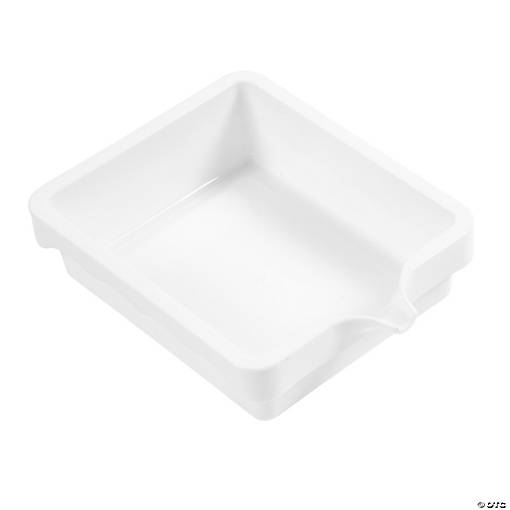 White Paint Trays - 6 Pc.