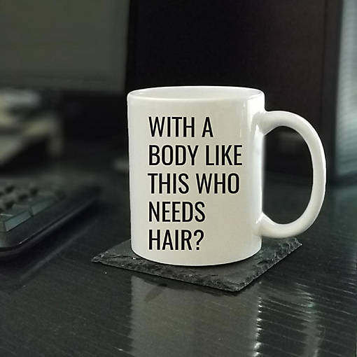 Who Needs Hair Dad Ceramic Mug