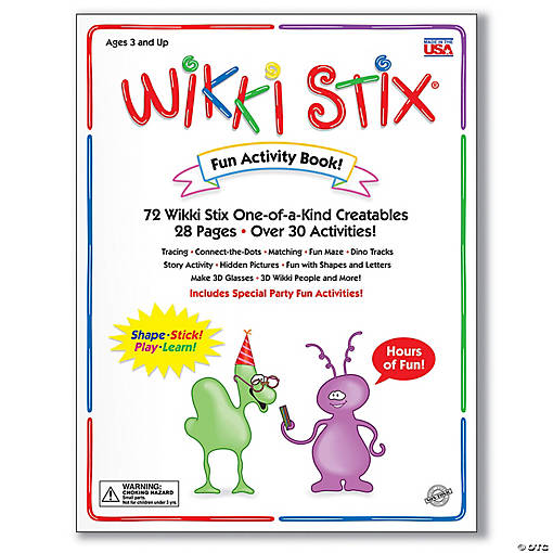 Wikki StiProper Fun Activity Book