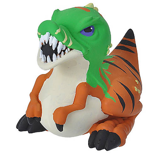 Wild Republic Rubber Duck T-Rex Figurines