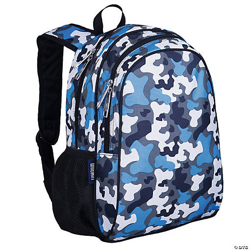 Wildkin Blue Camo 15 Inch Backpack